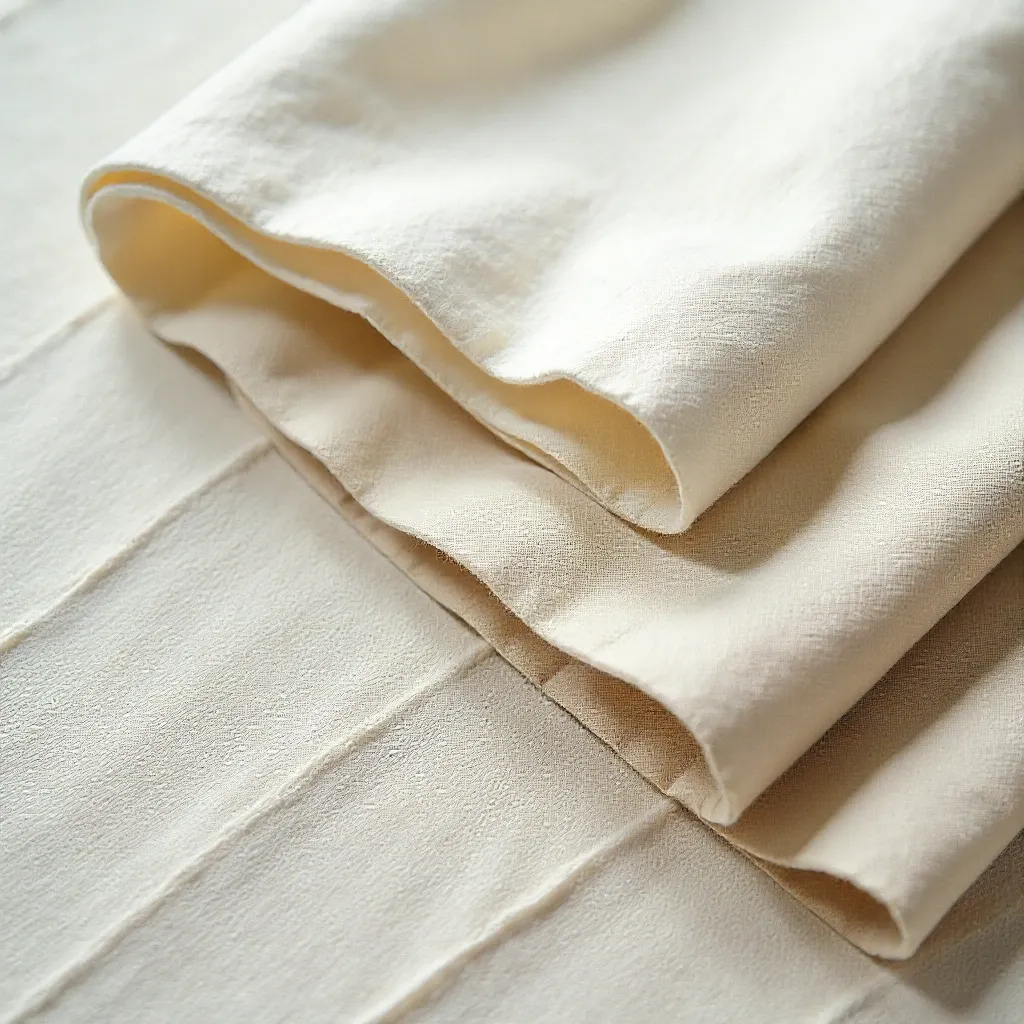 Natural fabric interior design